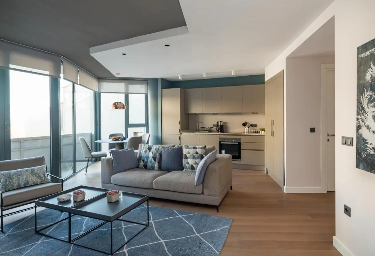 Apartmán Bright Modern 1Bd Brand New Scenic Balcony! #66 Istanbulská provincie 0*,  Turecko